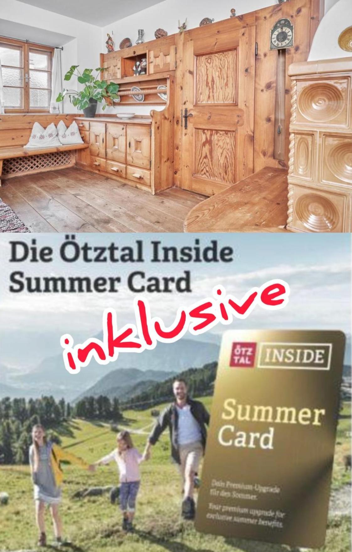 Marbergerhaus Umhausen Lägenhet Exteriör bild